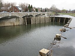 2008 03 28 - Frederick - Carroll Creek at MD 355 (N Bentz St) 1.JPG