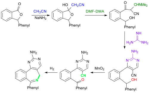 Synthese von 2-Benzazepinen, ausgehend von 3-Phenylphthalid