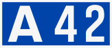 A42 marker