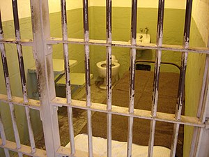 A prison Cell.
