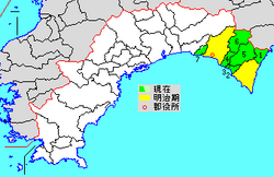 Lokasi Aki di Prefektur Kōchi