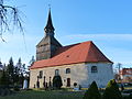 KW 23: Die Kirche Alt Tellin ist ein Kirchengebäude in der Gemeinde Alt Tellin im Landkreis Vorpommern-Greifswald. Sie gehört zur Kirchengemeinde Daberkow im Kirchenkreis Demmin der Pommerschen Evangelischen Kirche.
