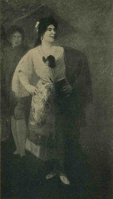 Anna Sutter, tableau de Paul Bollmann, 1912