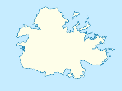 Lokacijska karta Antigva