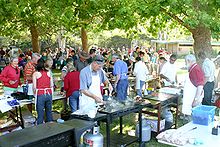 Australia Day barbecue at Berridge Park, Denmark, Western Australia Australia Day, Denmark WA.jpg