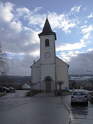 The church in Autechaux-Roide