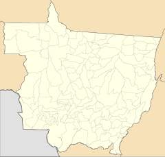 Mapa lokalizacyjna Mato Grosso