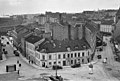 Gateløpet til venstre på bildet er Holmengata anno 1938. Foto: Ukjent/Oslo Museum