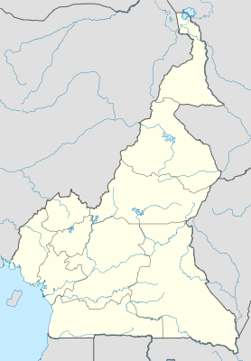 Location map Kamerun