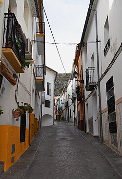 Skyline of Famorca