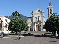 Skyline of Oppido Mamertina