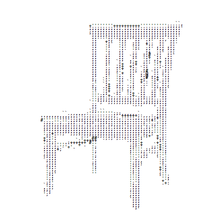 Ini adalah gambar kursi yang dibuat dengan karakter ASCII yang tersemat dalam komputer. Gambar ini termasuk dalam "Seni ASCII" yang merupakan salah satu dari berbagai bentuk seni yang menggunakan media baru.