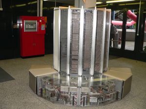 CRAY-1 (no longer used, of course) displayed i...