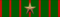 Croix de guerre 1914-1918 con quattro palme e una stella di bronzo - nastrino per uniforme ordinaria