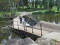 Pont-gué sur la Yass River (en) en Nouvelle-Galles du Sud (Australie).