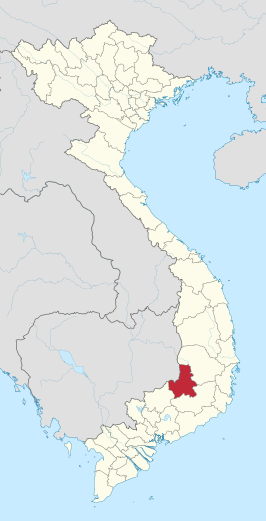 Kaart van Dak Nong