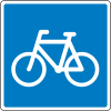 E21.1: Itinéraire recommandé pour les cyclistes