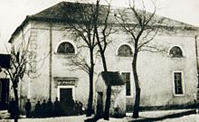Synagoge von Frauenkirchen im Jahr 1935