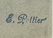 signature d'Emmanuel Pottier