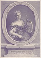 Charlotte Desmares, after Charles-Antoine Coypel, 1733