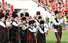 Гайдари по време на празненства, Национален стадион „Васил Левски“, София