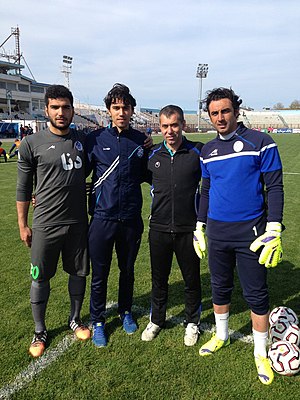 Babazadeh as the Goalkeeper coach at Esteghlal FC