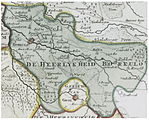 Carte de la seigneurie de Borculo (1741)