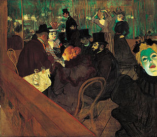 Henri de Toulouse-Lautrec, Au Moulin Rouge (1892)