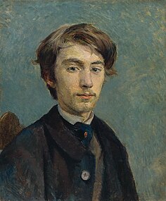 Émile Bernard, 1886. Af Toulouse-Lautrec