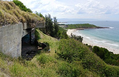 Batterie d'Illowra, Kembla Fortress, défenses de la Seconde Guerre mondiale, Australie.