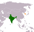 Miniatura para Relaciones India-Corea del Sur