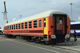 Voiture de Locomore (rénovation légère).