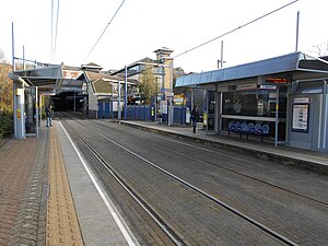 Jewellery Quarter station tram platforms.JPG