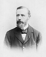 Jules van Dievoet (1844-1917), avocat à la cour de cassation, époux de Marguerite Anspach (1852-1934).