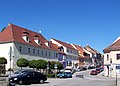 Gaststätte Ziegler; Gasthaus in geschlossener Bebauung