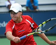 Kristína Schmiedlová at the 2013 US Open.jpg