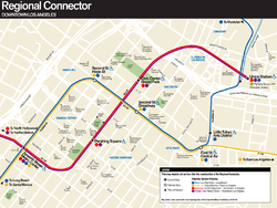 LA Metro Regional Connector map.png