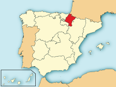 Ubicación de Navarra