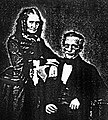 Ludwig Aaron Gans et Rosette Gans (née Goldschmidt), grands-parents maternels d'Arthur von Weinberg.