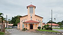 Église Saint-Jean-Baptiste à Tonate, commune de Macouria en Guyane.