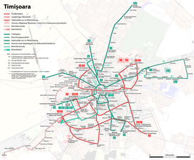 135: Nahverkehr in Timișoara