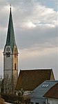 Mauthausen - Pfarrkirche und Rauscherhaus
