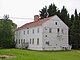 Former Hudson's Bay Company staff house in Moose Factory, Ontario, Canada, now a museum and tourism office