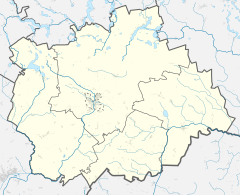 Mapa lokalizacyjna powiatu nidzickiego
