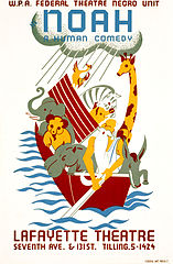 Noah, a human comedy, WPA poster, 1936.jpg
