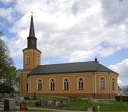 Norra Åkarps kyrka i maj 2008