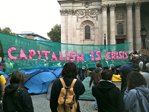 Occupy London banner