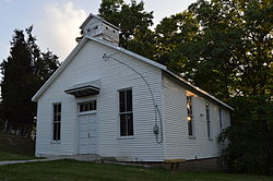 Ogles Ridge Church, south of Middleburg