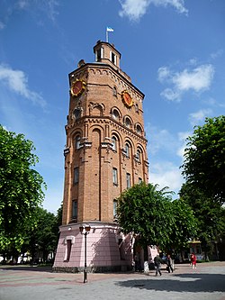 Vinnytsia's old water tower (now the War Veterans' Museum)