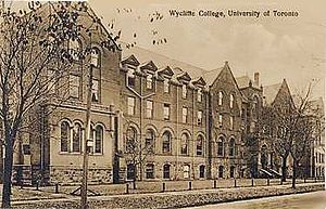 English: Old Wycliffe College photo